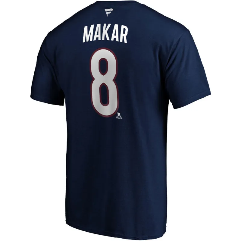 Fanatics Colorado Avalanche Cale Makar Name And Number T Shirt sold by Pro Hockey Life