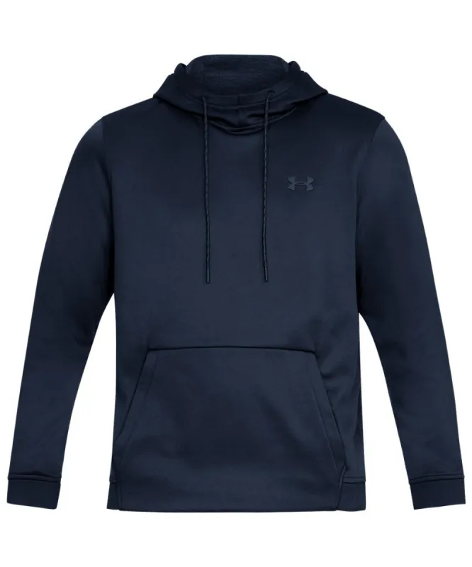 Under Armour Adult Armour Fleece Po Hoodie - Navy sold by Pro Hockey Life