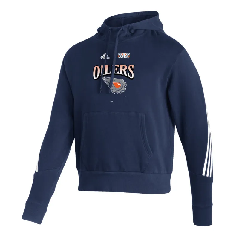 ADIDAS ADULT EDMONTON OILERS REVERSE RETRO 2.0 PULLOVER HOODIE sold by Pro Hockey Life