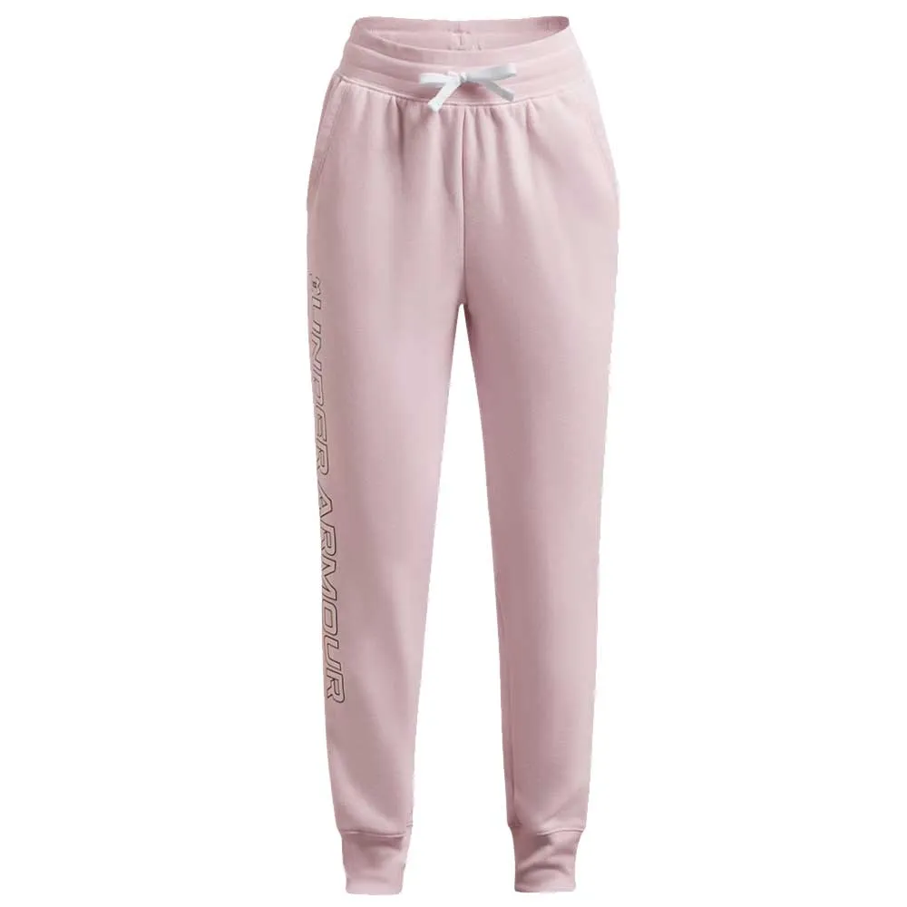 Under Armour Girls Rival Fleece Jogging Pants - Light Pink sold by Pro Hockey Life