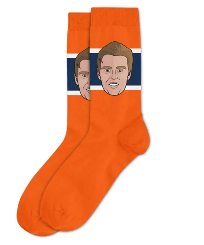CONNOR MCDAVID EDMONTON OILERS SOCKEY HALL OF FAME SOCKS sold by Pro Hockey Life