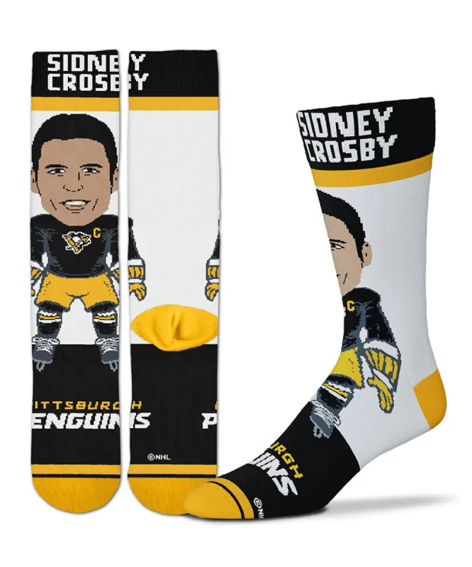 SIDNEY CROSBY PITTSBURGH PENGUINS ADULT SIGNING BONUS PLAYER SOCKS sold by Pro Hockey Life