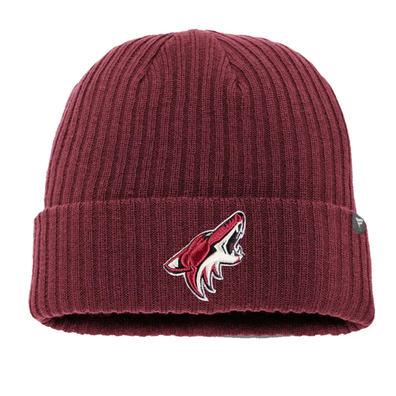 FANATICS ARIZONA COYOTES CORE KNIT TOQUE sold by Pro Hockey Life