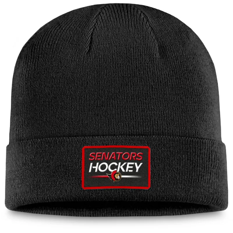 FANATICS OTTAWA SENATORS ADULT AUTHENTIC PRO PRIME CUFFED TOQUE sold by Pro Hockey Life