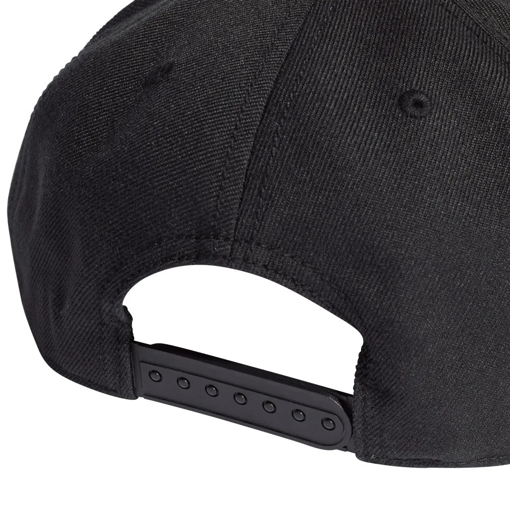 ADIDAS H90 LOGO BLACK/WHITE SNAPBACK HAT sold by Pro Hockey Life product image thumbnail 5