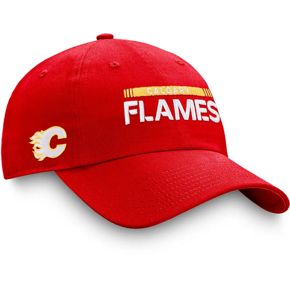 Fanatics Calgary Flames Ap Rink Unstructured Adjustable Hat sold by Pro Hockey Life product image thumbnail 3
