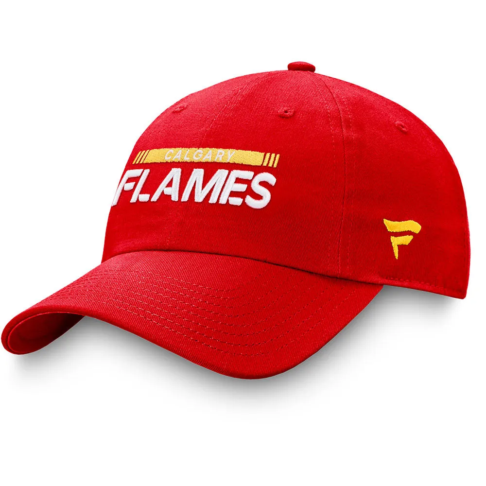 Fanatics Calgary Flames Ap Rink Unstructured Adjustable Hat sold by Pro Hockey Life