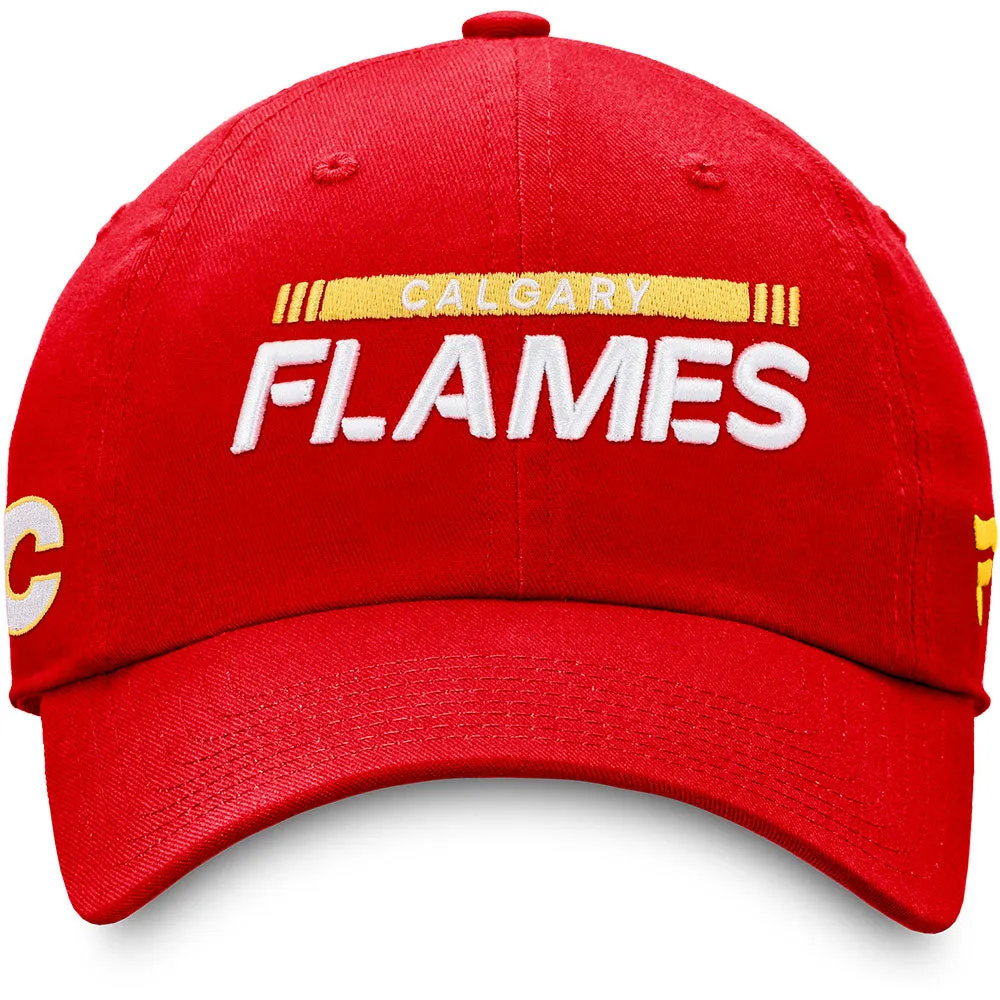 Fanatics Calgary Flames Ap Rink Unstructured Adjustable Hat sold by Pro Hockey Life product image thumbnail 2