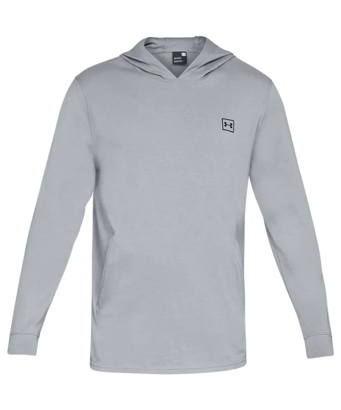 Under Armour Adult Rival Jersey Hoodie - Grey sold by Pro Hockey Life