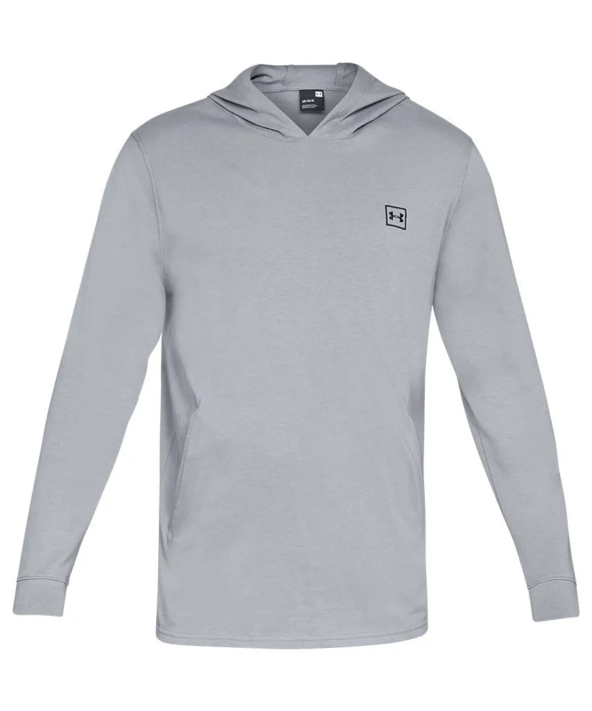 Under Armour Adult Rival Jersey Hoodie - Grey sold by Pro Hockey Life