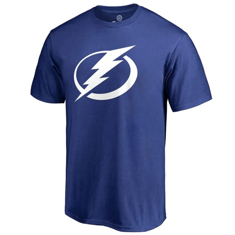 Tampa Bay Lightning Fanatics Adult Primary Logo Shirt sold by Pro Hockey Life