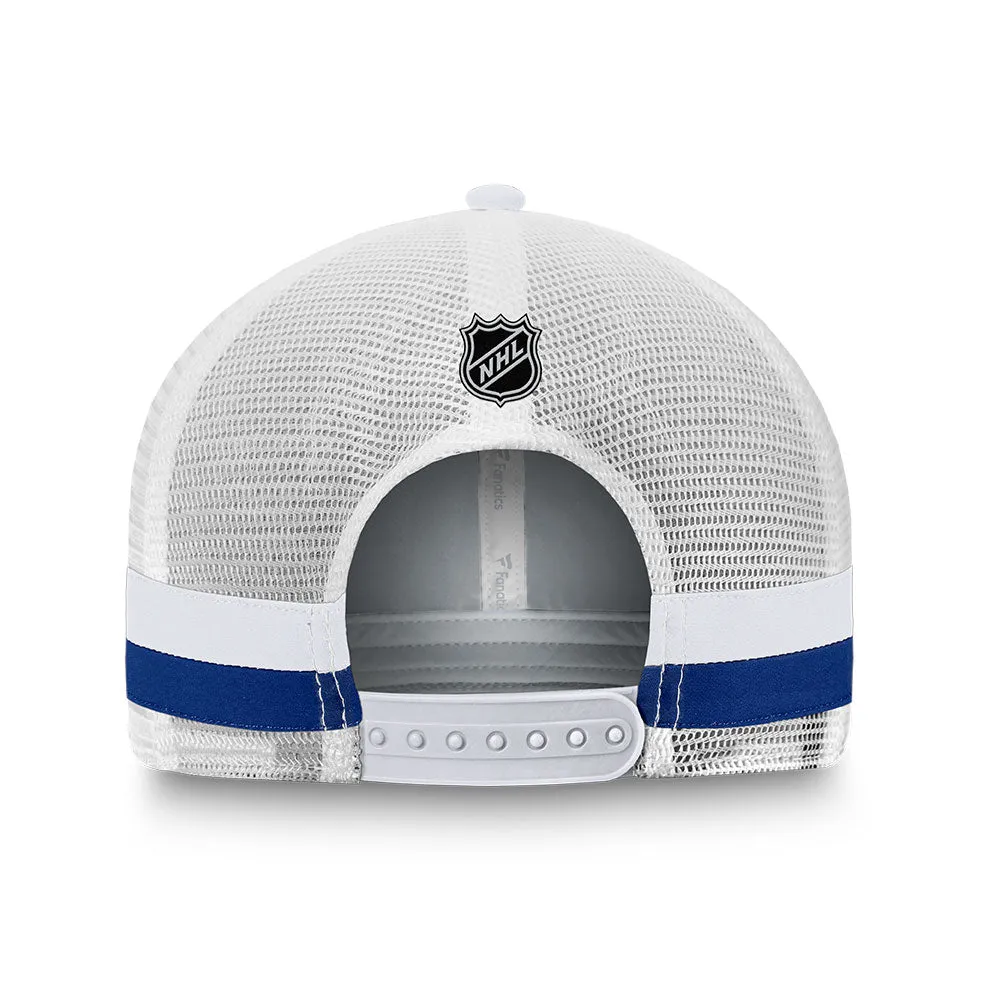 Fanatics Toronto Maple Leafs Breakaway Structured Adjustable Trucker Hat sold by Pro Hockey Life product image thumbnail 4