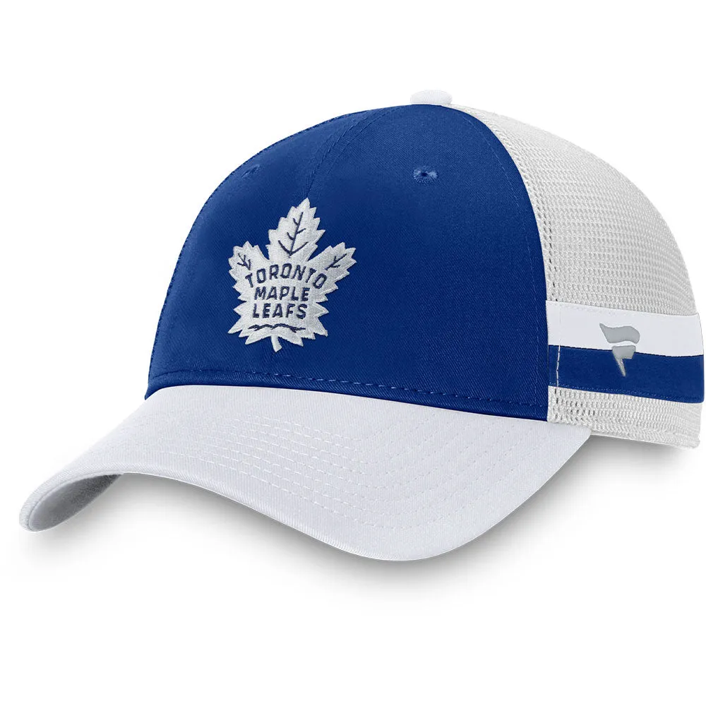 Fanatics Toronto Maple Leafs Breakaway Structured Adjustable Trucker Hat sold by Pro Hockey Life