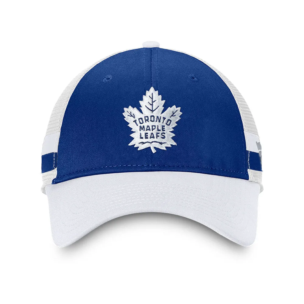Fanatics Toronto Maple Leafs Breakaway Structured Adjustable Trucker Hat sold by Pro Hockey Life product image thumbnail 2