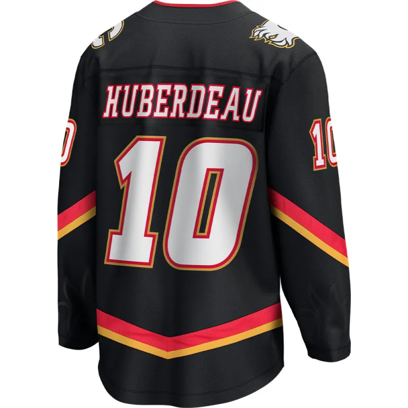 Fanatics Calgary Flames Jonathan Huberdeau Adult Black Third Breakaway Jersey sold by Pro Hockey Life