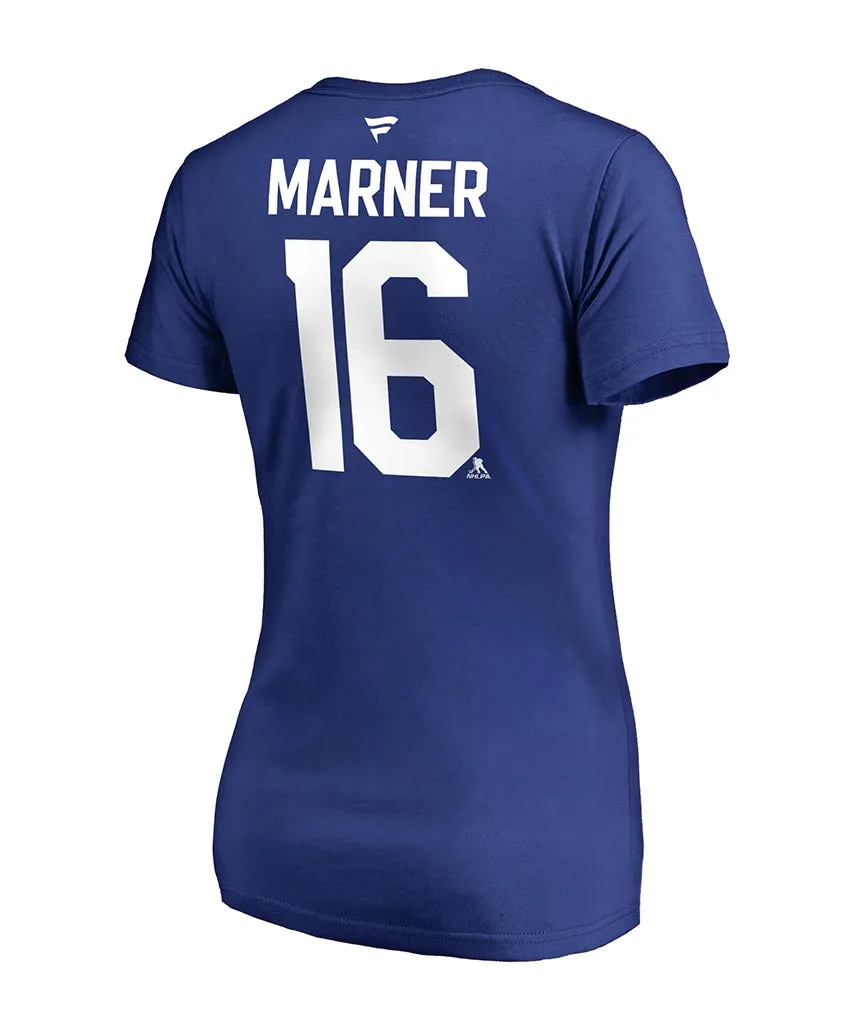 Mitch Marner Toronto Maple Leafs Fanatics Women'S Name And Number T Shirt sold by Pro Hockey Life