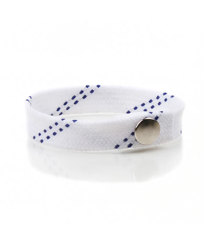 Howies Hockey Lace Bracelet - White sold by Pro Hockey Life