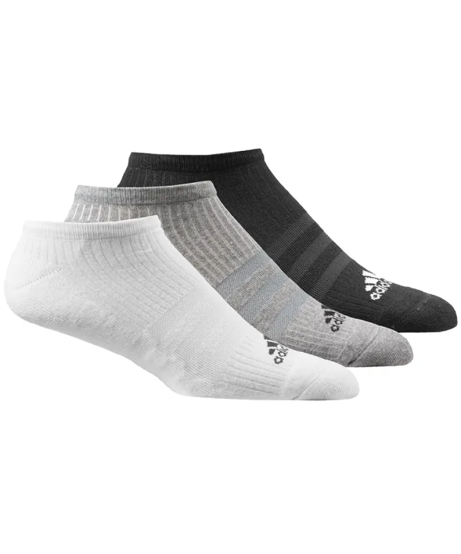 ADIDAS MEN'S 3 PACK ANKLE SOCKS - MULTI COLOUR sold by Pro Hockey Life