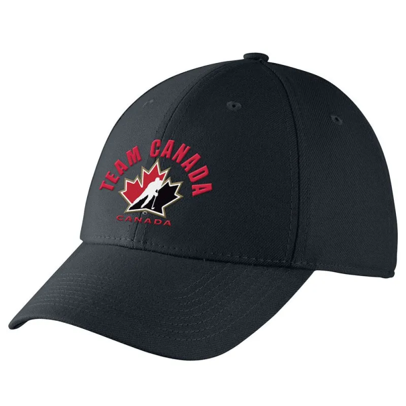 NIKE TEAM CANADA MEN'S DRI-FIT SWOOSH FLEX ARCH HAT sold by Pro Hockey Life