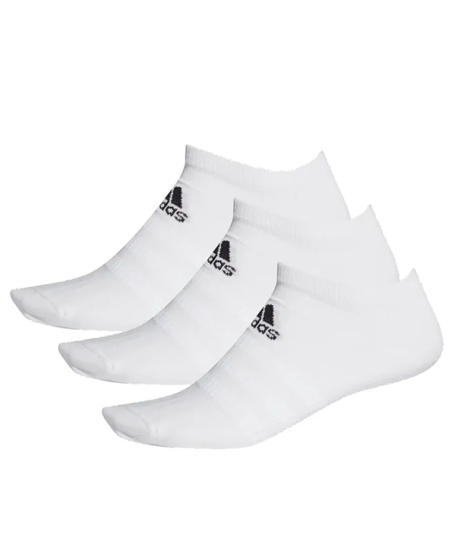 ADIDAS MEN'S LIGHT LOW-CUT SOCKS - 3 PACK WHITE sold by Pro Hockey Life