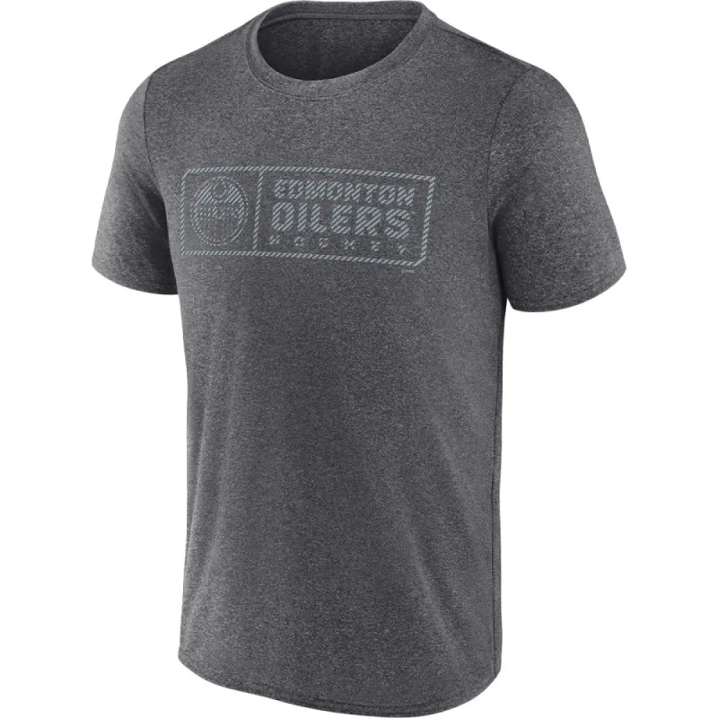 FANATICS EDMONTON OILERS LIGHTS OUT POWER SHIFT SYNTHETIC T SHIRT sold by Pro Hockey Life