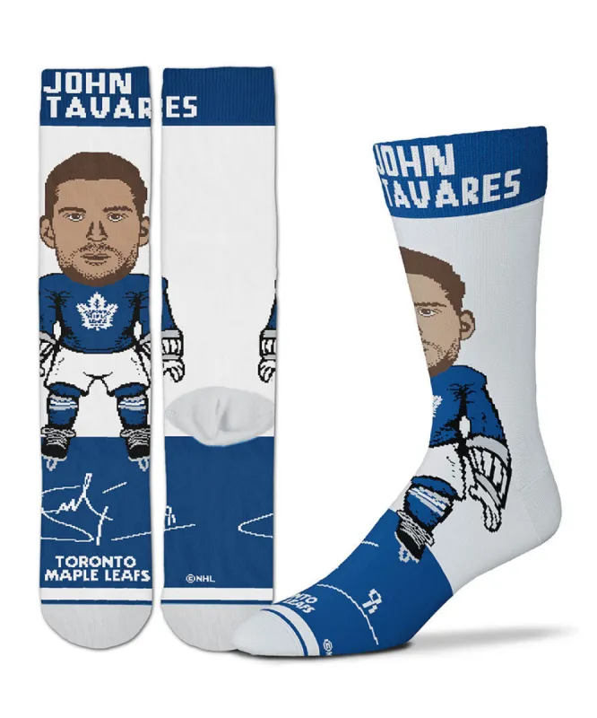 JOHN TAVARES TORONTO MAPLE LEAFS ADULT SIGNING BONUS PLAYER SOCKS sold by Pro Hockey Life