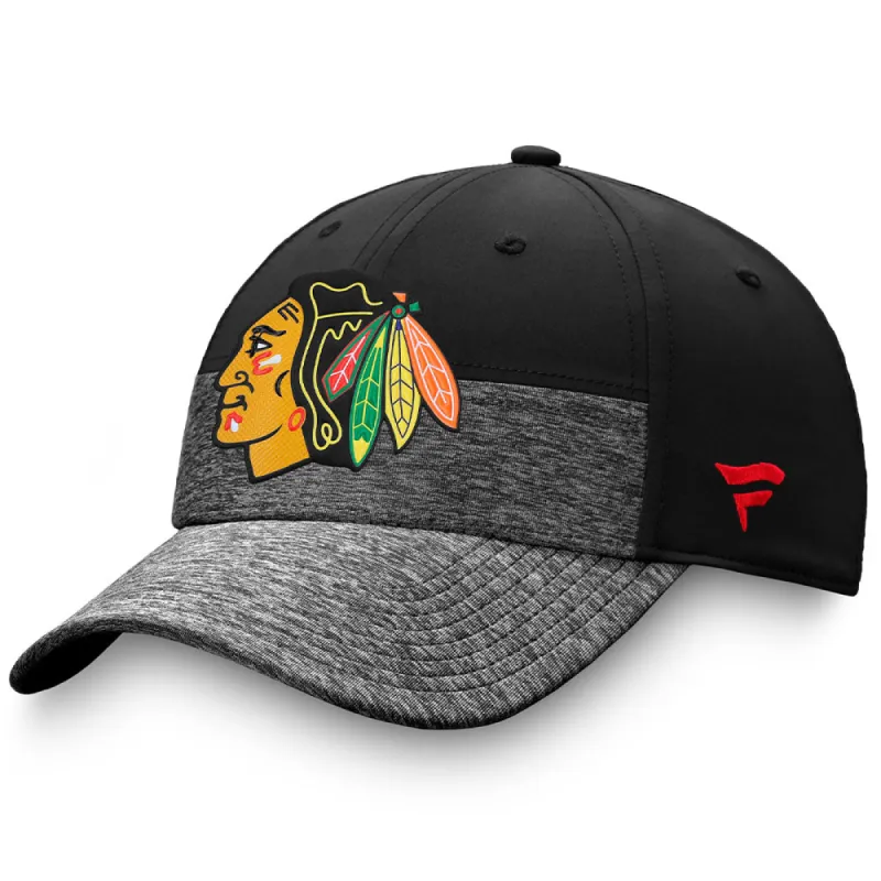 CHICAGO BLACKHAWKS FANATICS MEN'S AUTHENTIC PRO LOCKER ROOM STRUCTURED STRETCH FLEX HAT sold by Pro Hockey Life