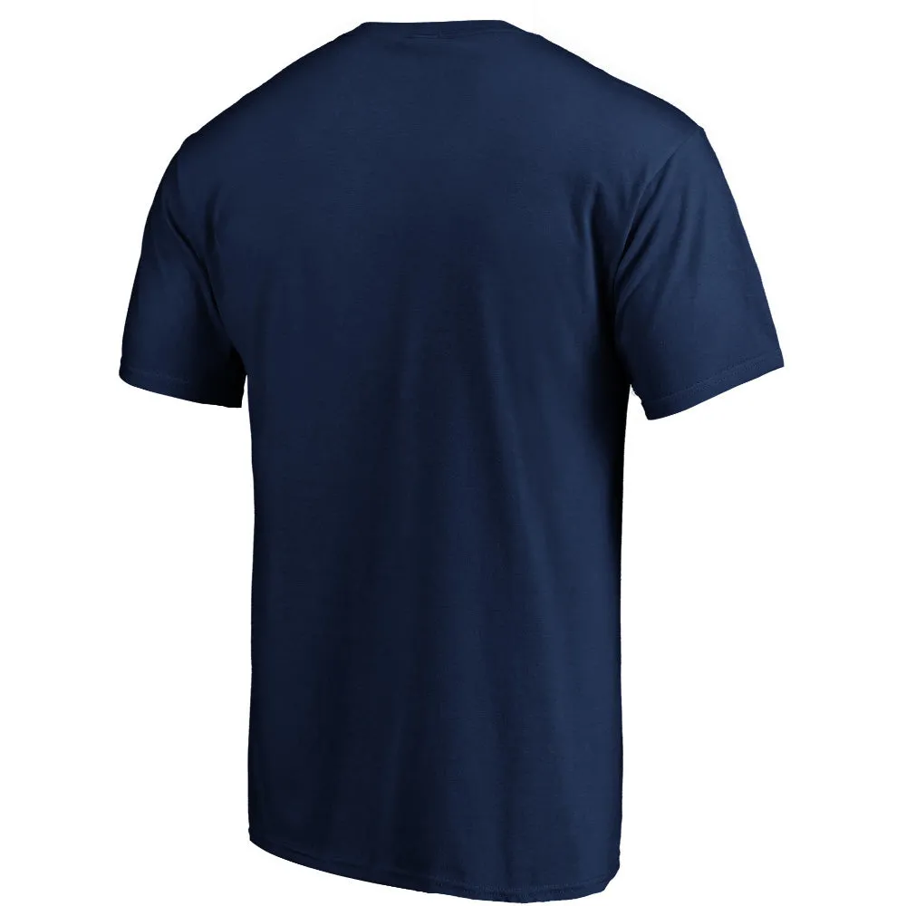 Fanatics Edmonton Oilers Primary Logo Navy T Shirt sold by Pro Hockey Life product image thumbnail 2