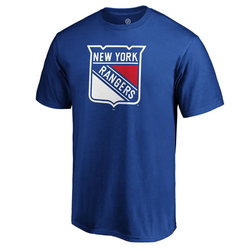 New York Rangers Fanatics Adult Primary Logo Shirt sold by Pro Hockey Life