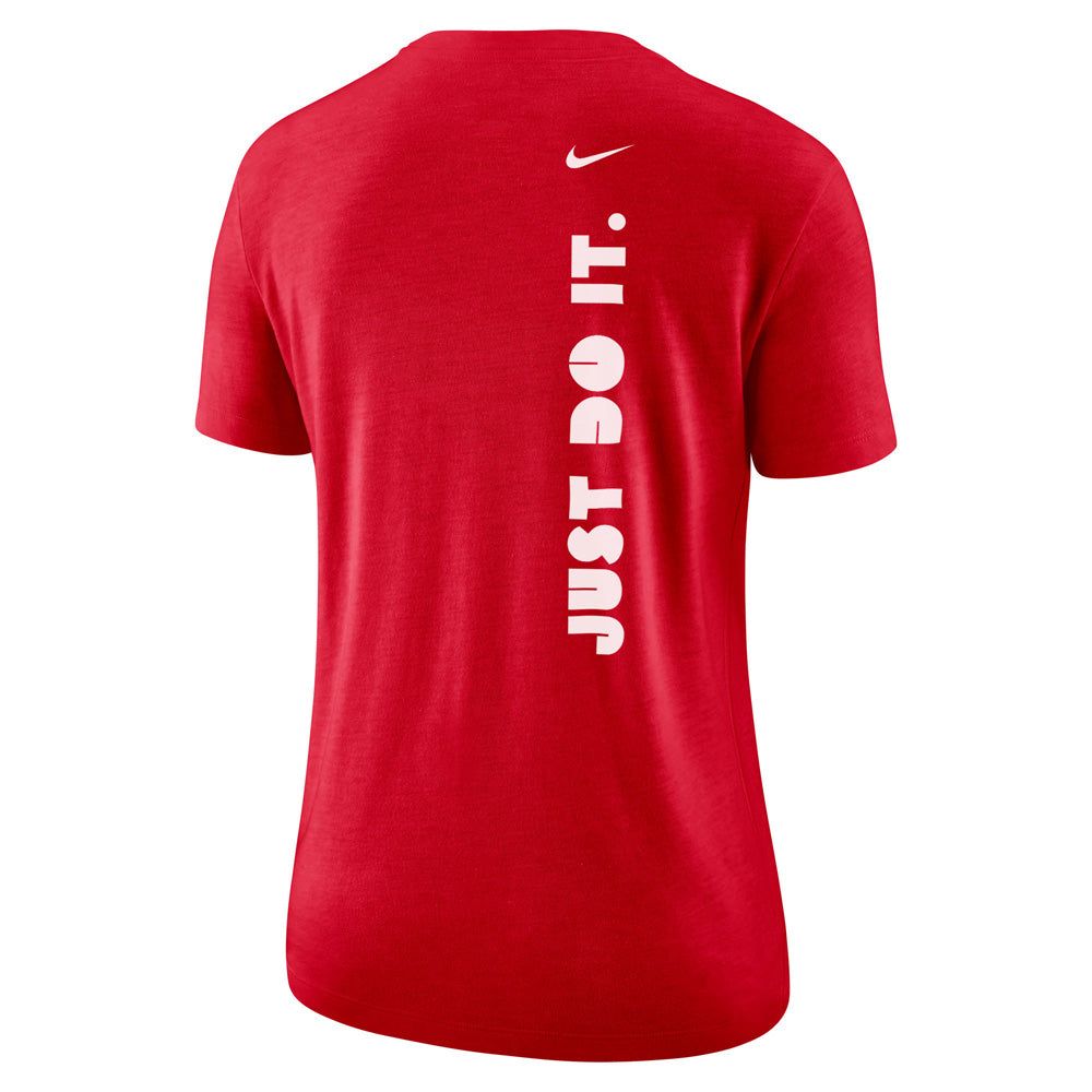NIKE HOCKEY LOGO WOMENS RED/WHITE T SHIRT sold by Pro Hockey Life product image thumbnail 2
