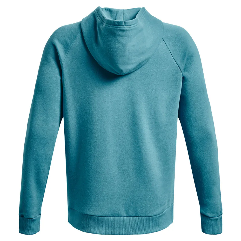 UNDER ARMOUR ADULT RIVAL GLACIER BLUE FLEECE HOODIE sold by Pro Hockey Life product image thumbnail 2