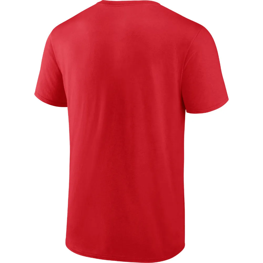 Fanatics Calgary Flames Primary Logo Red T Shirt sold by Pro Hockey Life product image thumbnail 2