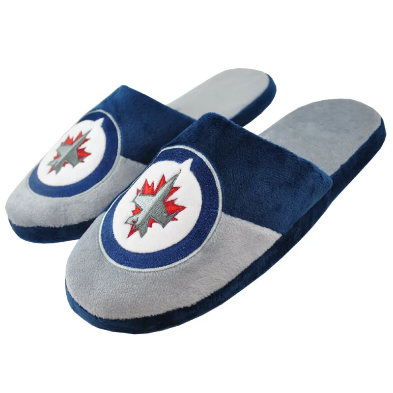 Winnipeg Jets Big Logo Slippers sold by Pro Hockey Life