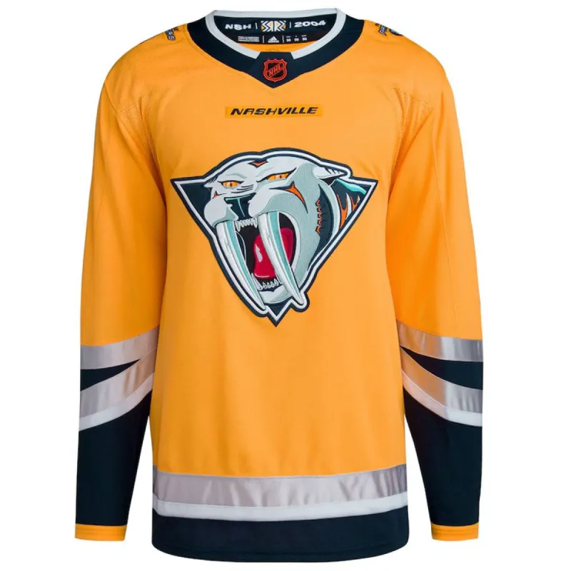 NASHVILLE PREDATORS ADIDAS ADIZERO PRIMEGREEN AUTHENTIC REVERSE RETRO 2.0 JERSEY sold by Pro Hockey Life