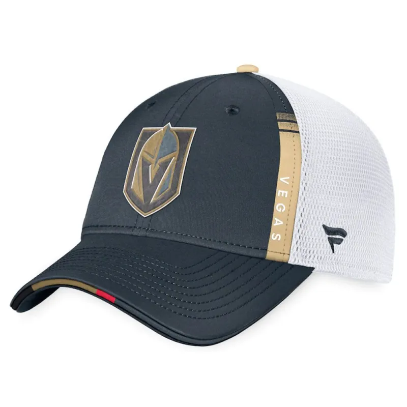 VEGAS GOLDEN KNIGHTS FANATICS AUTHENTIC PRO 2022 NHL DRAFT STRUCTURED TRUCKER HAT sold by Pro Hockey Life