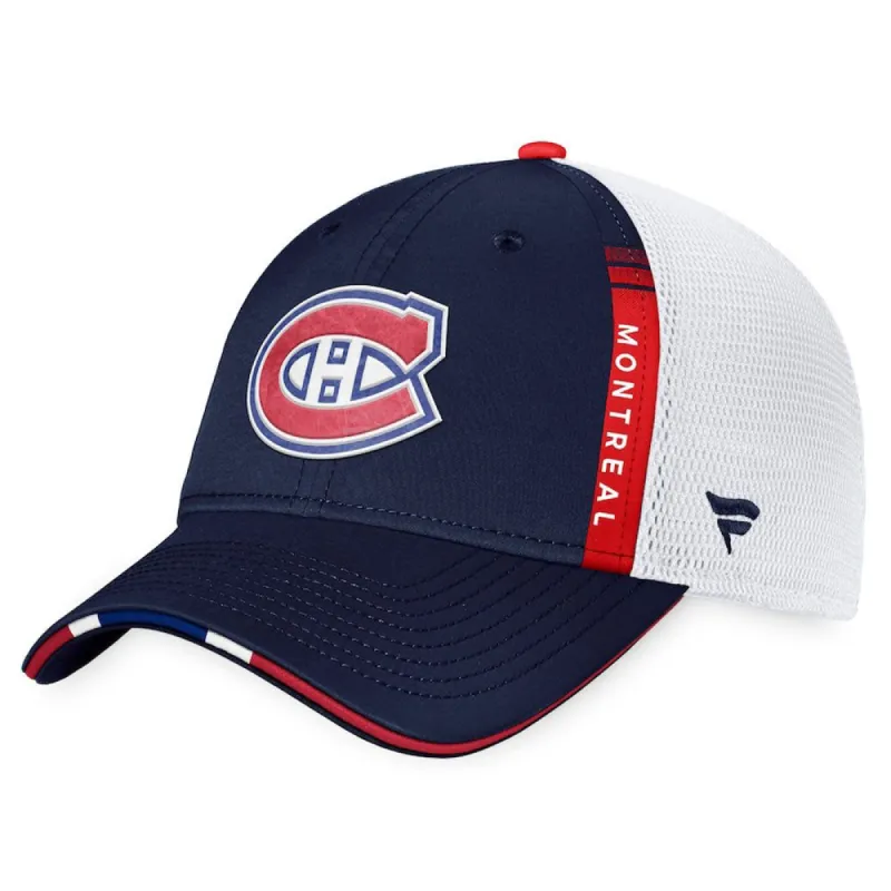 MONTREAL CANADIENS FANATICS AUTHENTIC PRO 2022 NHL DRAFT STRUCTURED TRUCKER HAT sold by Pro Hockey Life