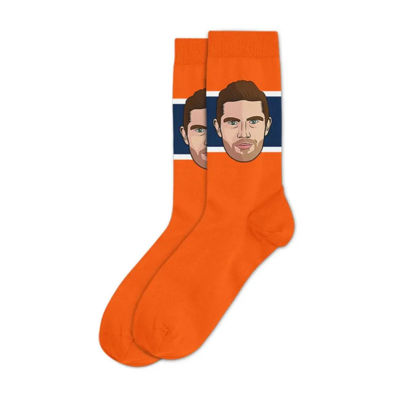 LEON DRAISAITL EDMONTON OILERS SOCKEY HALL OF FAME SOCKS sold by Pro Hockey Life