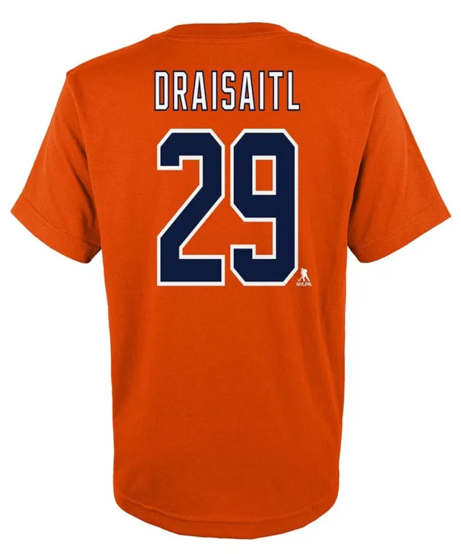 LEON DRAISAITL EDMONTON OILERS JUNIOR PLAYER T SHIRT sold by Pro Hockey Life