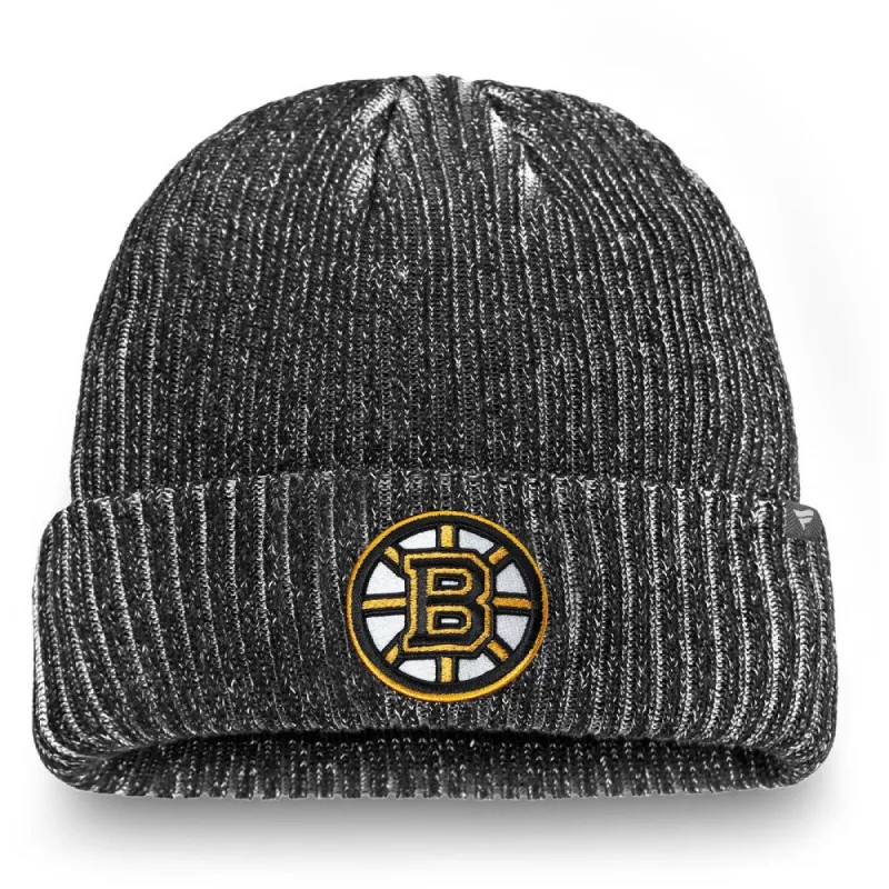 BOSTON BRUINS FANATICS MEN'S RINKSIDE CUFFED BEANIE TOQUE sold by Pro Hockey Life