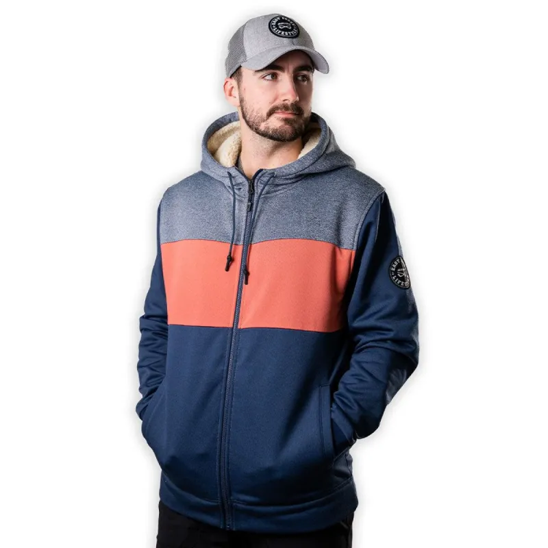 BAUER X EAST COAST LIFESTYLE ADULT SHERPA FULL ZIP HOODIE sold by Pro Hockey Life