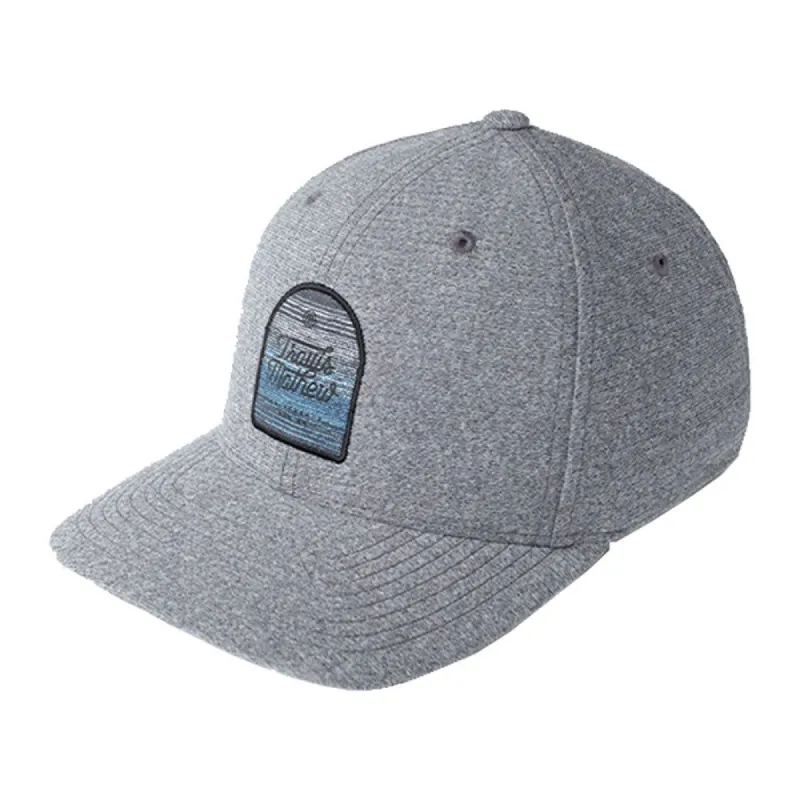 TRAVISMATHEW ADULT CRATER FLEX FIT HEATHER GREY HAT sold by Pro Hockey Life