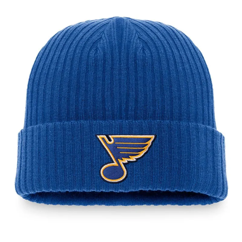 FANATICS ST. LOUIS BLUES CORE KNIT TOQUE sold by Pro Hockey Life