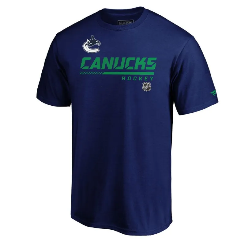 VANCOUVER CANUCKS FANATICS MEN'S AUTHENTIC PRO LOCKER ROOM SPEED T SHIRT sold by Pro Hockey Life