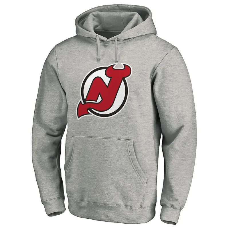 NEW JERSEY DEVILS FANATICS ADULT PRIMARY LOGO HOODIE sold by Pro Hockey Life