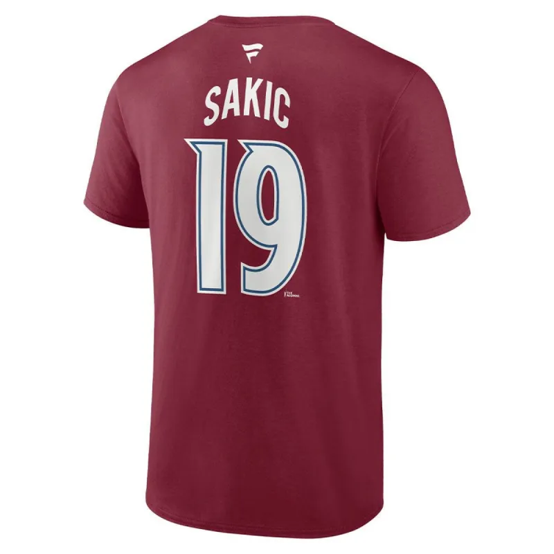 JOE SAKIC COLORADO AVALANCHE FANATICS ADULT HERITAGE T SHIRT sold by Pro Hockey Life