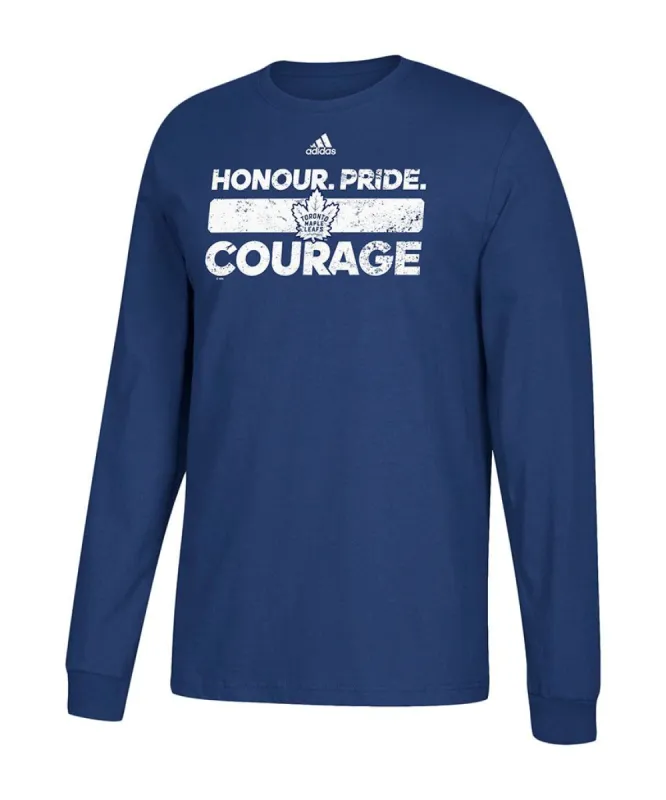 TORONTO MAPLE LEAFS ADIDAS MEN'S HEAVILY USED LONGSLEEVE SHIRT sold by Pro Hockey Life