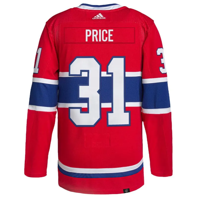 CAREY PRICE MONTREAL CANADIENS ADIDAS ADIZERO PRIMEGREEN AUTHENTIC RED HOME JERSEY sold by Pro Hockey Life