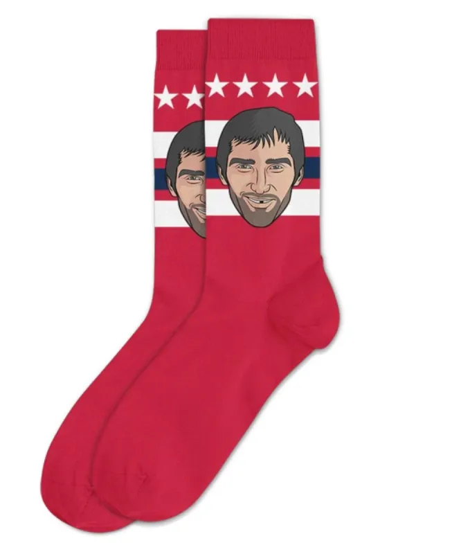 ALEXANDER OVECHKIN WASHINGTON CAPITALS SOCKEY HALL OF FAME SOCKS sold by Pro Hockey Life