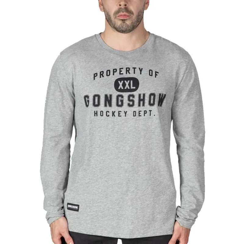 GONGSHOW ADULT PROPERTY OF GONGSHOW HD LONG SLEEVE SHIRT made by Pro Hockey Life