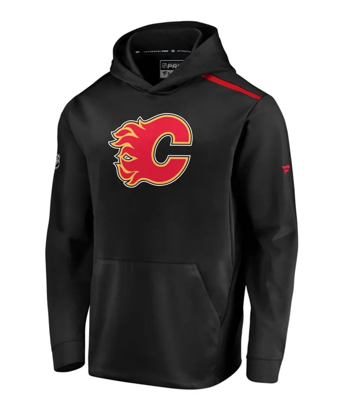 CALGARY FLAMES FANATICS MEN'S RINKSIDE SYNTH PULLOVER HOODIE sold by Pro Hockey Life